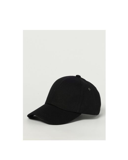 Paul Smith Black Patch-Detail Baseball Cap for men