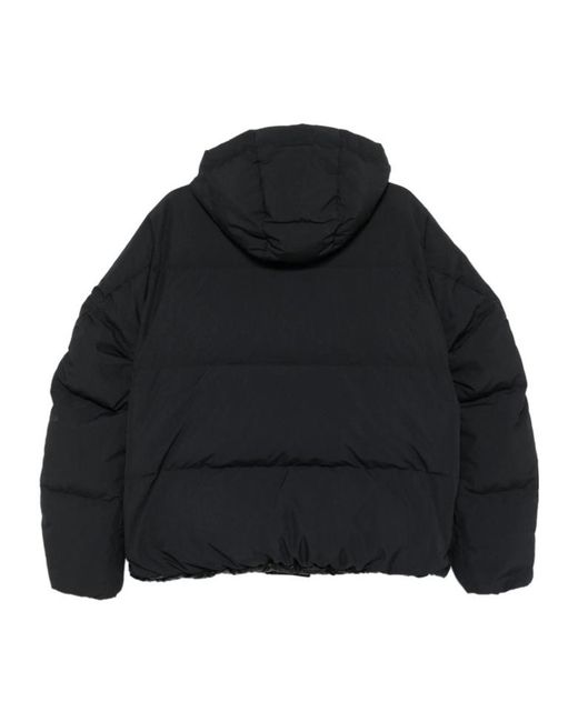 Sacai Black Long-Sleeved Down Jacket for men