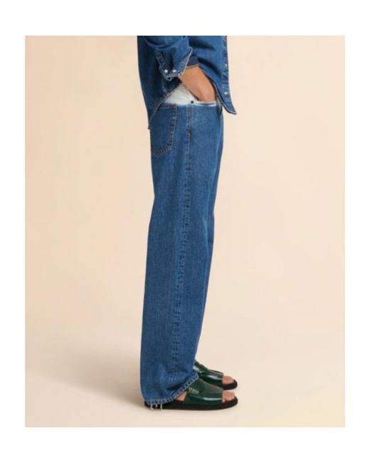 Marni Blue Degradé Finish Denim Jeans for men