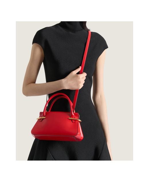 Givenchy Red Pich Mini Tote Bag
