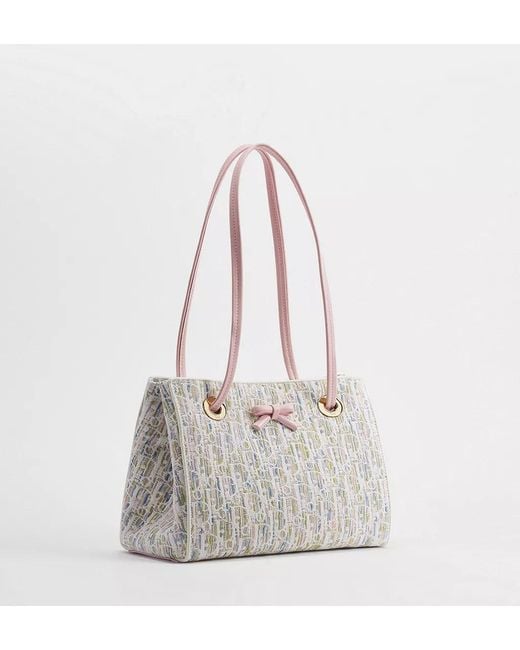 Dior Gray Small Promenade Shopping Bag