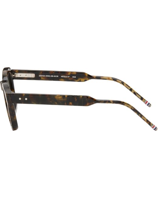 Thom Browne Multicolor Acetate Rectangular Sunglasses for men