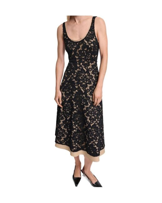 Dorothee Schumacher Black Lacy Dream Dress