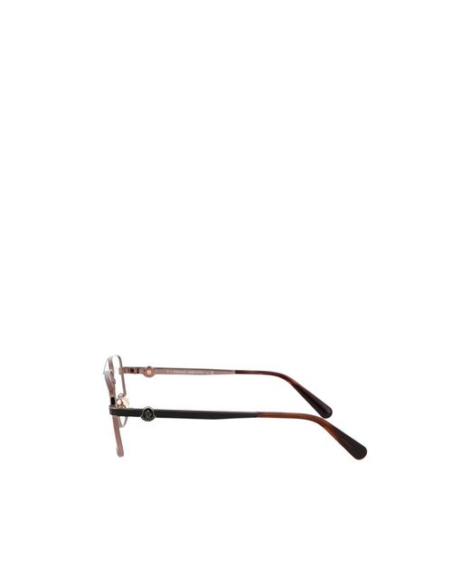 Moncler White Logo Flat Mirror for men