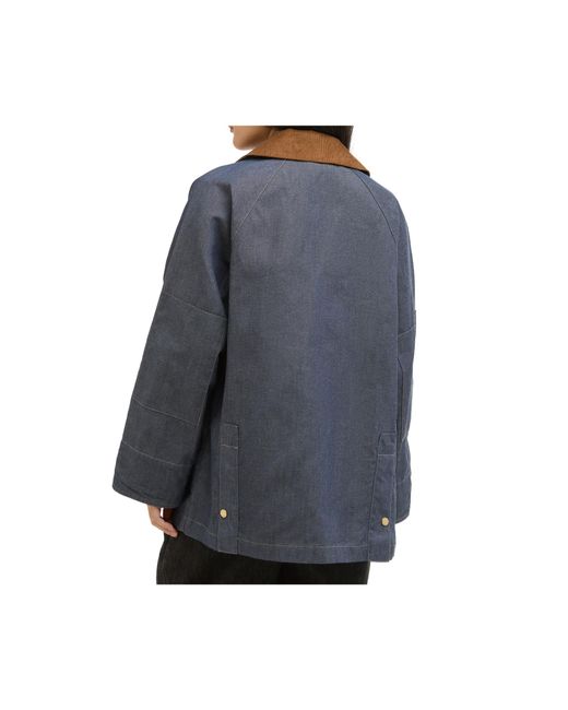 Barbour Blue Asker Casual Jacket