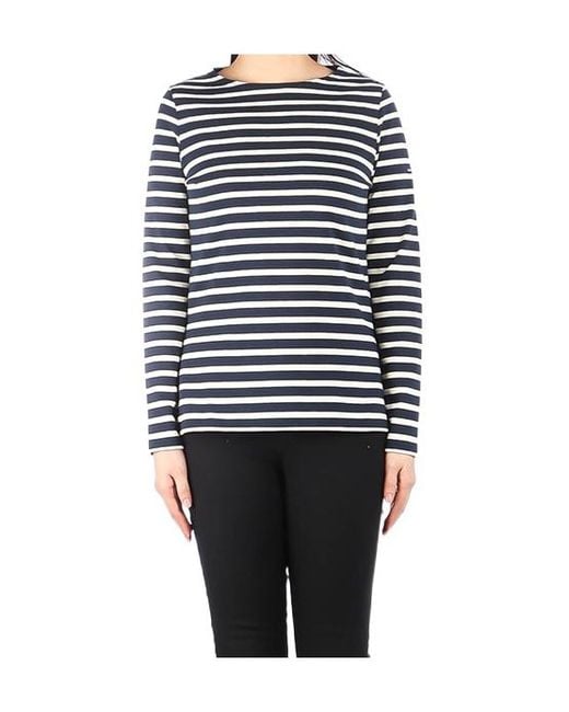 Saint James Blue Striped T-Shirt