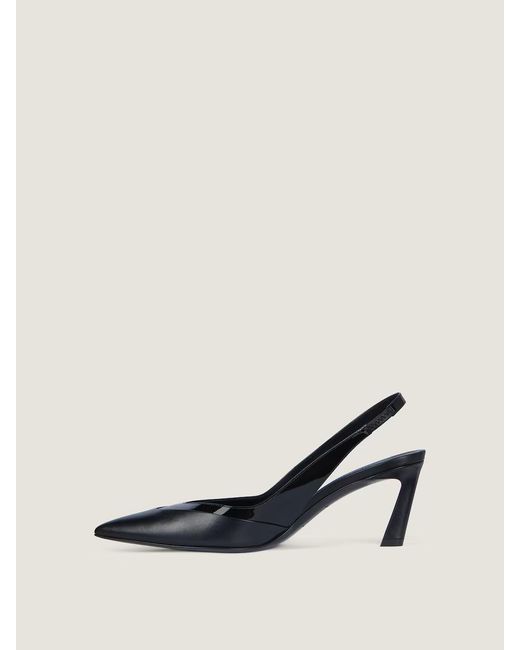 Givenchy Black Spiky Slingback Pumps