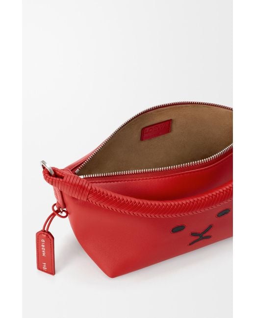 Loewe Red Cala Mini Bag