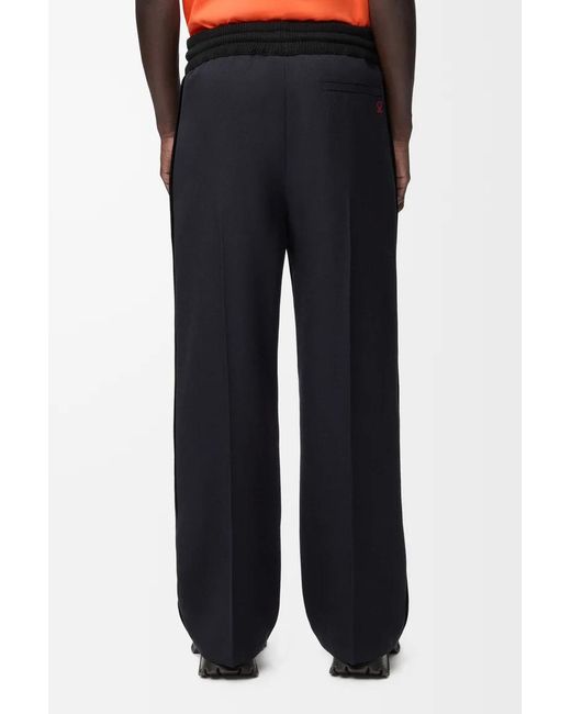 Loewe Blue Drawstring Trousers for men