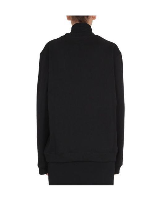 Raf Simons Black Graphic Crewneck Sweater