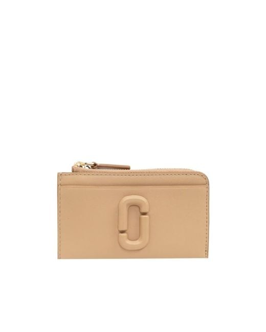 Marc Jacobs Natural Logo Card Holder