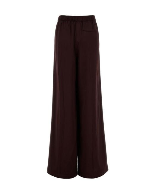 Tory Burch Brown Relaxed-Fit Pants