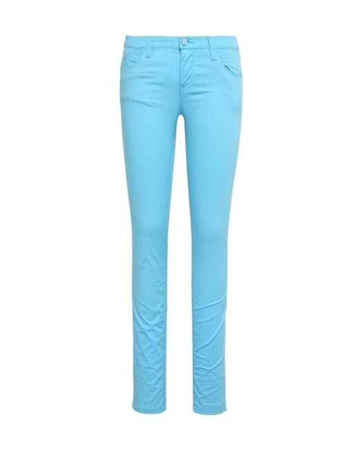 Armani Jeans Blue Slim Casual Pants