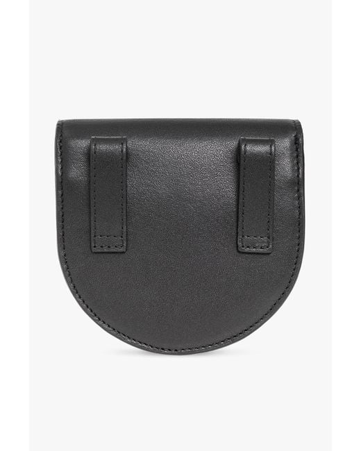 Vivienne Westwood Black Small Saddle Belt Bag