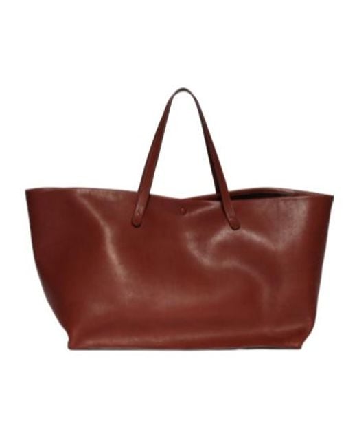 The Row Red Xl Idaho Logo Tote