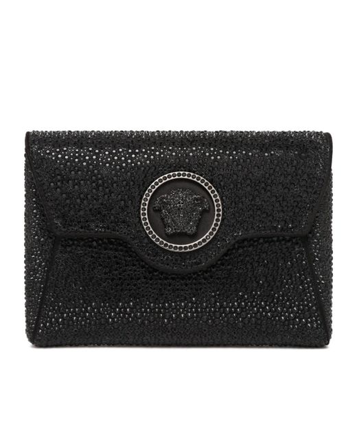 Versace Black Chain Shoulder Bag