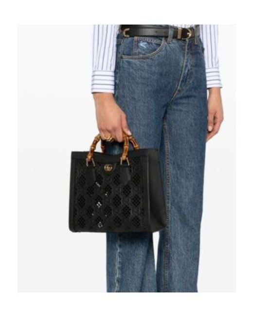 Gucci Black Tote Bags