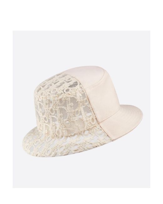 Dior Natural Oblique Bucket Hat for men