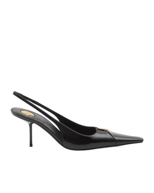 Saint Laurent Multicolor Babylone Breteuil Slingback Pumps