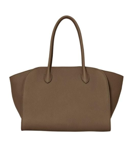 The Row Brown Marlo 12 Bag