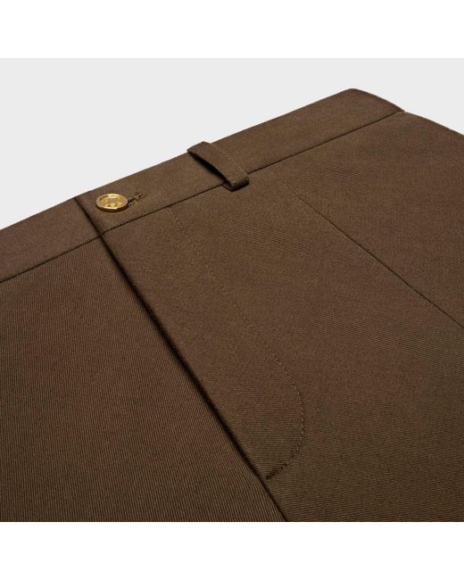 Céline Brown Skirt