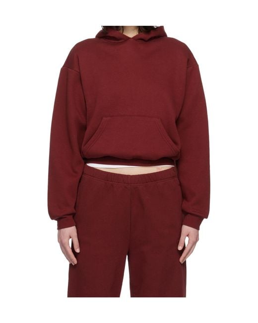 Skims Red Hoodie