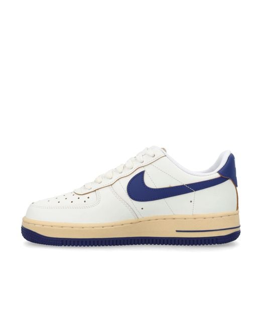 Nike Blue Air Force 1 Low-Top Sneakers for men