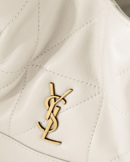 Saint Laurent Natural Jamie Mini Bucket Bag