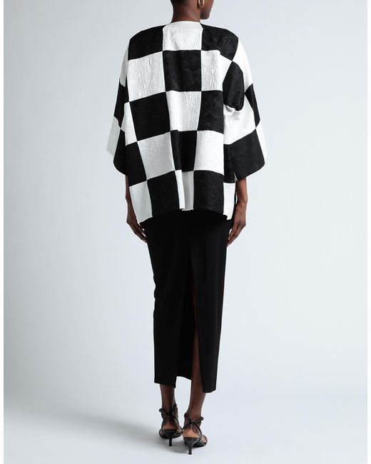 Dolce & Gabbana Black Checkered Jacket