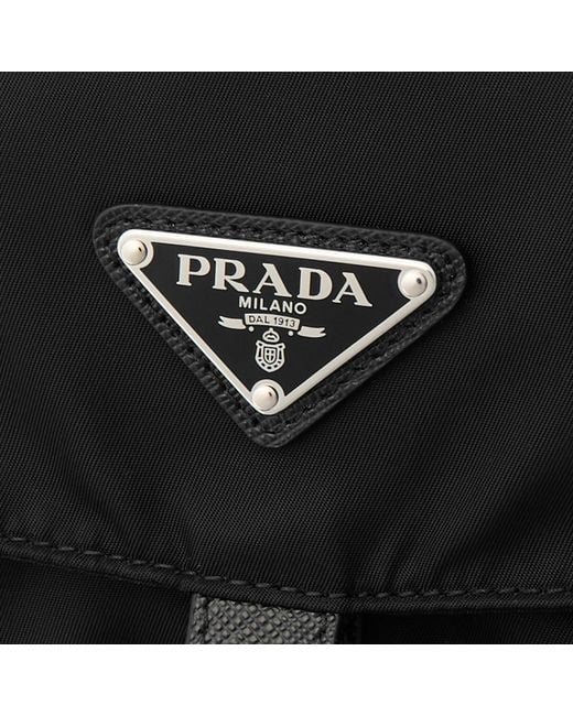 Prada Black Small Nylon Backpack