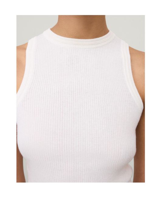 Lisa Yang White Amya Top