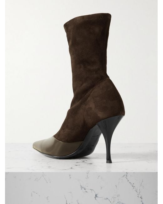Neous Brown Dark Stretch Boots