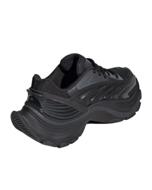 Adidas Originals Black Xlg Mtw Lace-Up Sneakers for men
