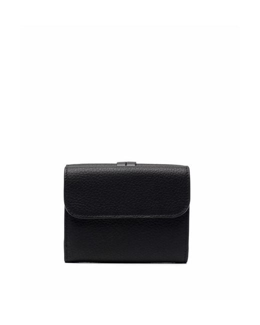 Chloé Black Chloé Alphabet Tri-Fold Wallet