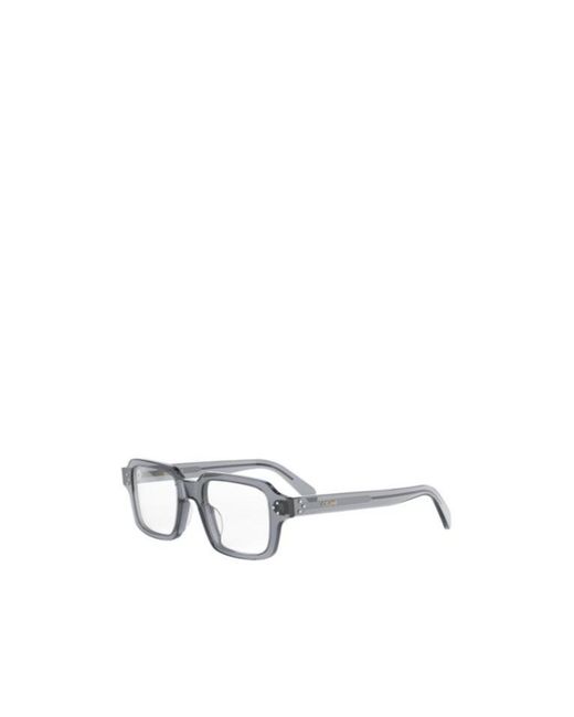 Céline White Rectangular Flat Mirror for men