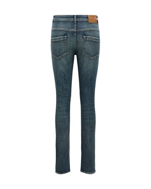 Dorothee Schumacher Blue Mid-Rise Skinny Jeans