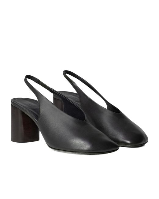 Lemaire Brown Slingbacks Pumps