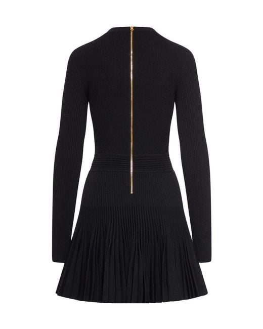 Balmain Black Mini Dresses