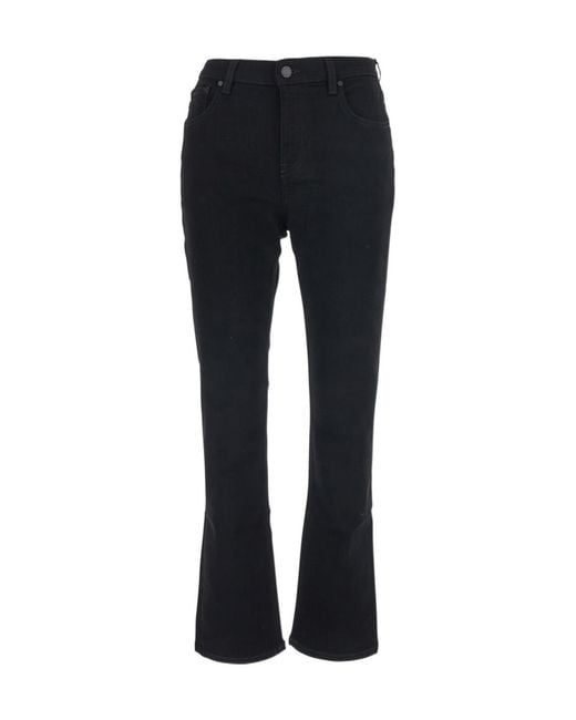 AG Jeans Black Belt-Loop Jeans for men