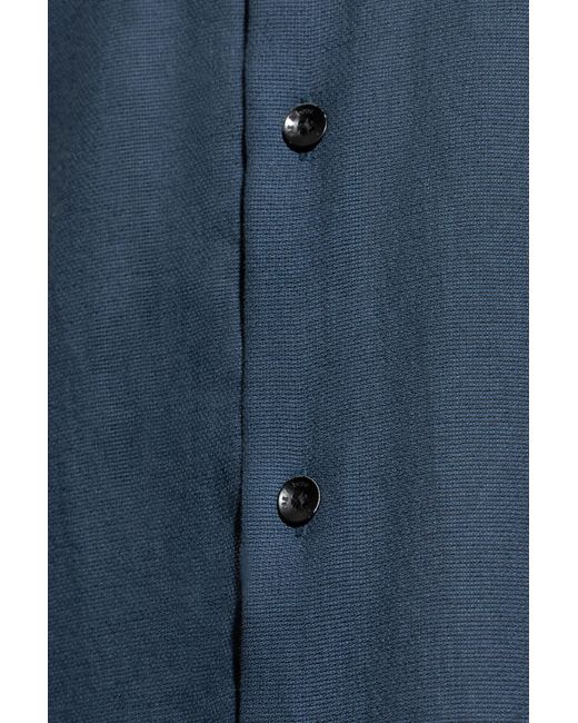 Rag & Bone Blue Textured Button-Up Shirt for men