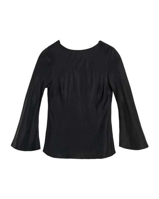 By Malene Birger Black Laura Blouse