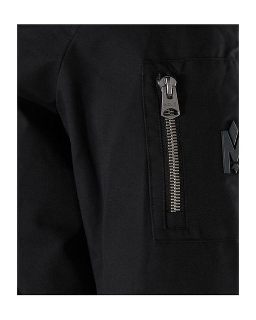 Mackage Black Iker Quilted Down Jacket for men