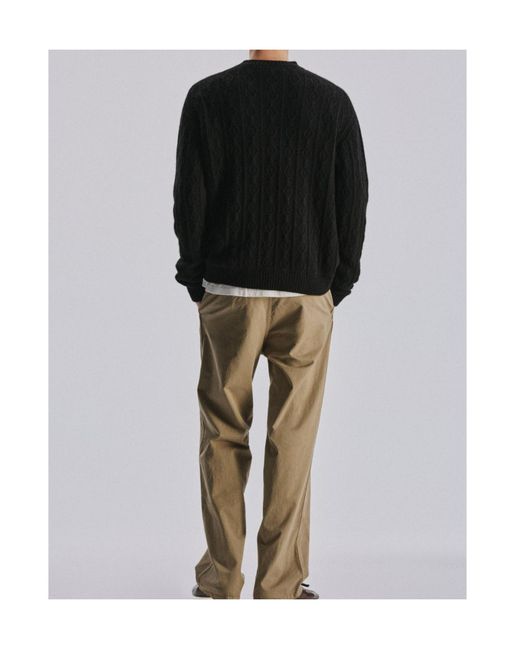 The Row Black Nanni Sweater for men