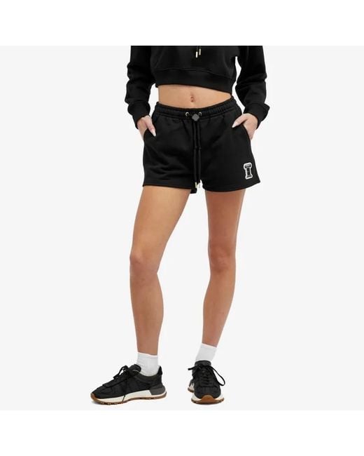 Casablanca Black Pearl Diamond Shorts