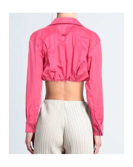 Jacquemus Pink Long Sleeve Shirt