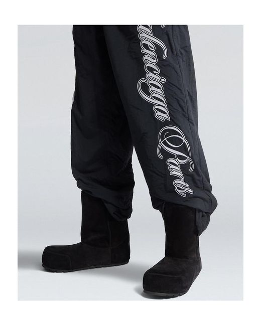 Balenciaga Black Dumbo Snow Boots for men