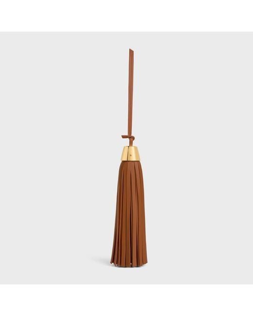 Céline White Tassel Charm