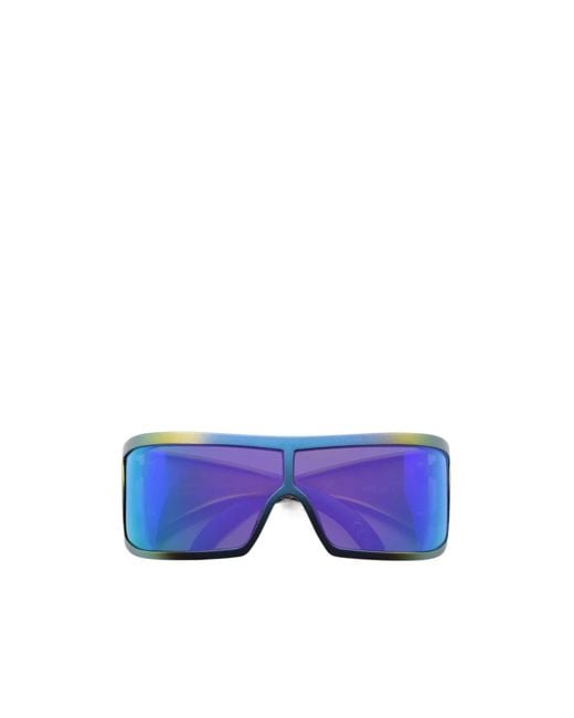 Retrosuperfuture Blue Aviator Frame Sunglasses for men