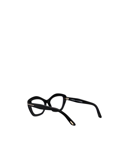 Tom Ford White Eyewear Cat-Eye Frame Glasses
