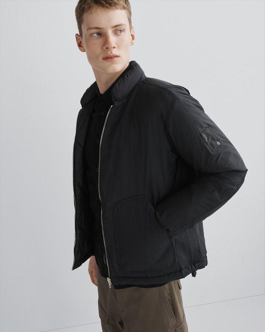 Rag & Bone Black Eclipse Tear-Proof Double-Sided Down Jacket for men